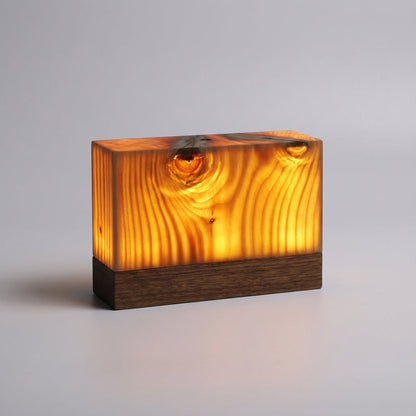 Tafellamp Houtlook Cilinder LED Oplaadbaar Touch Dimbaar Draadloos Nachtkastlamp Bureaulamp Sfeerverlichting Naturel