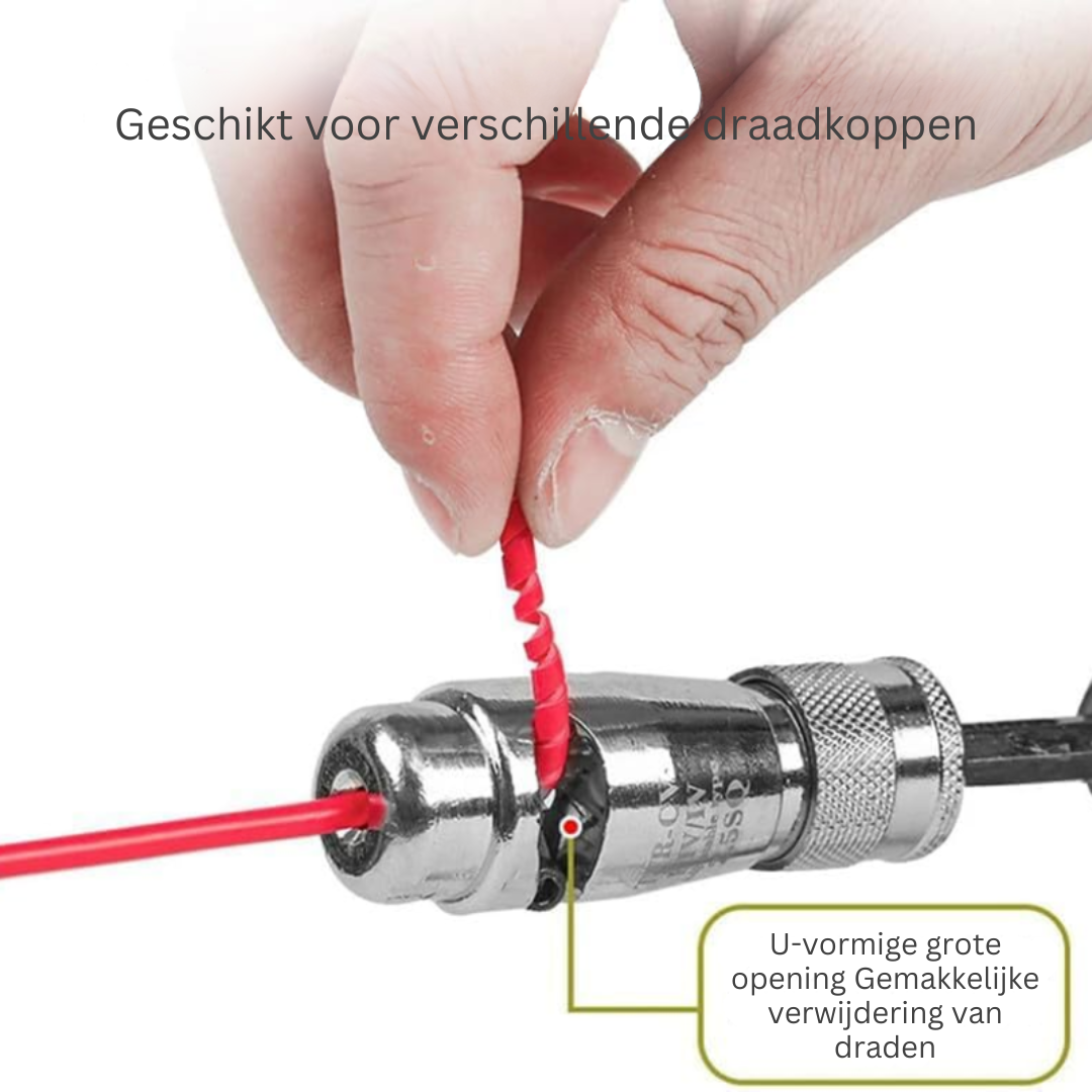 Draadconnector Adapter voor Boormachine – Professioneel Elektrisch Draadverbindingsgereedschap