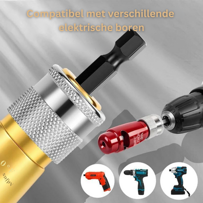 Draadconnector Adapter voor Boormachine – Professioneel Elektrisch Draadverbindingsgereedschap