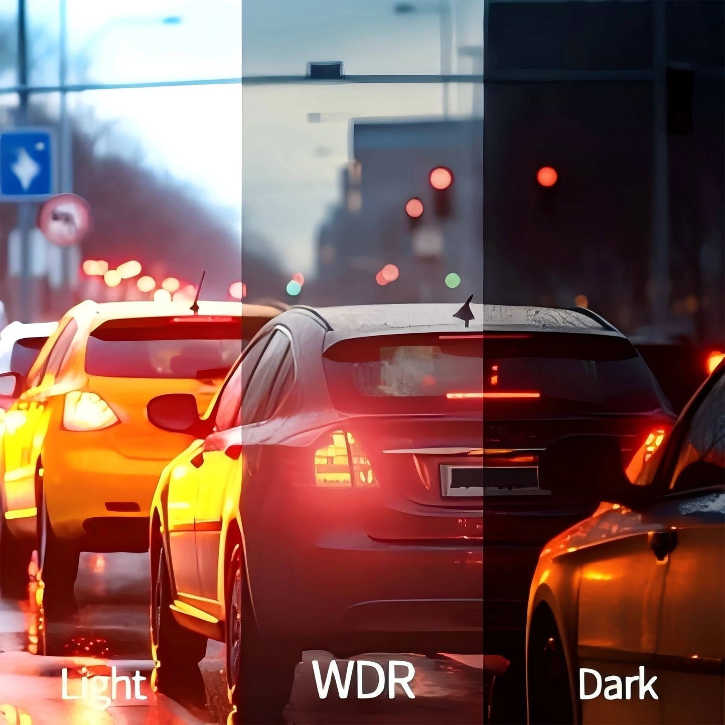 Draadloos Dashcam Systeem 4 Camera's Nachtzicht 1920P HD Parkeerbewaking Auto Beveiliging WiFi Opname