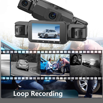 Draadloos Dashcam Systeem 4 Camera's Nachtzicht 1920P HD Parkeerbewaking Auto Beveiliging WiFi Opname