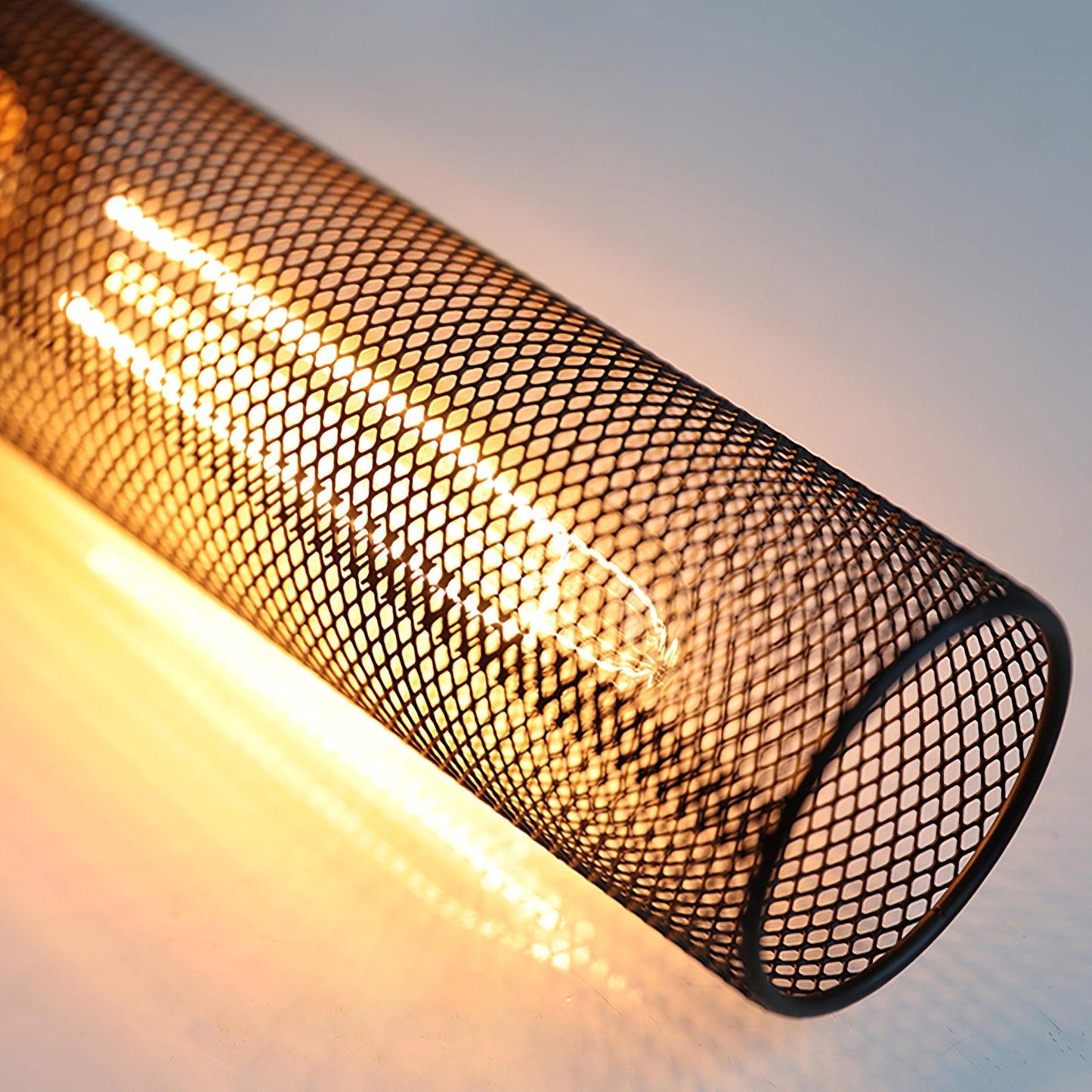 Beton Hanglamp Industrieel Cilinder Metaal Zwart Grijs E27