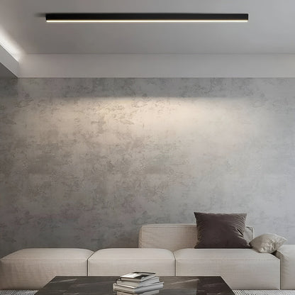 LED Plafondlamp Smal Modern Aluminium Zwart Wit 60-120cm