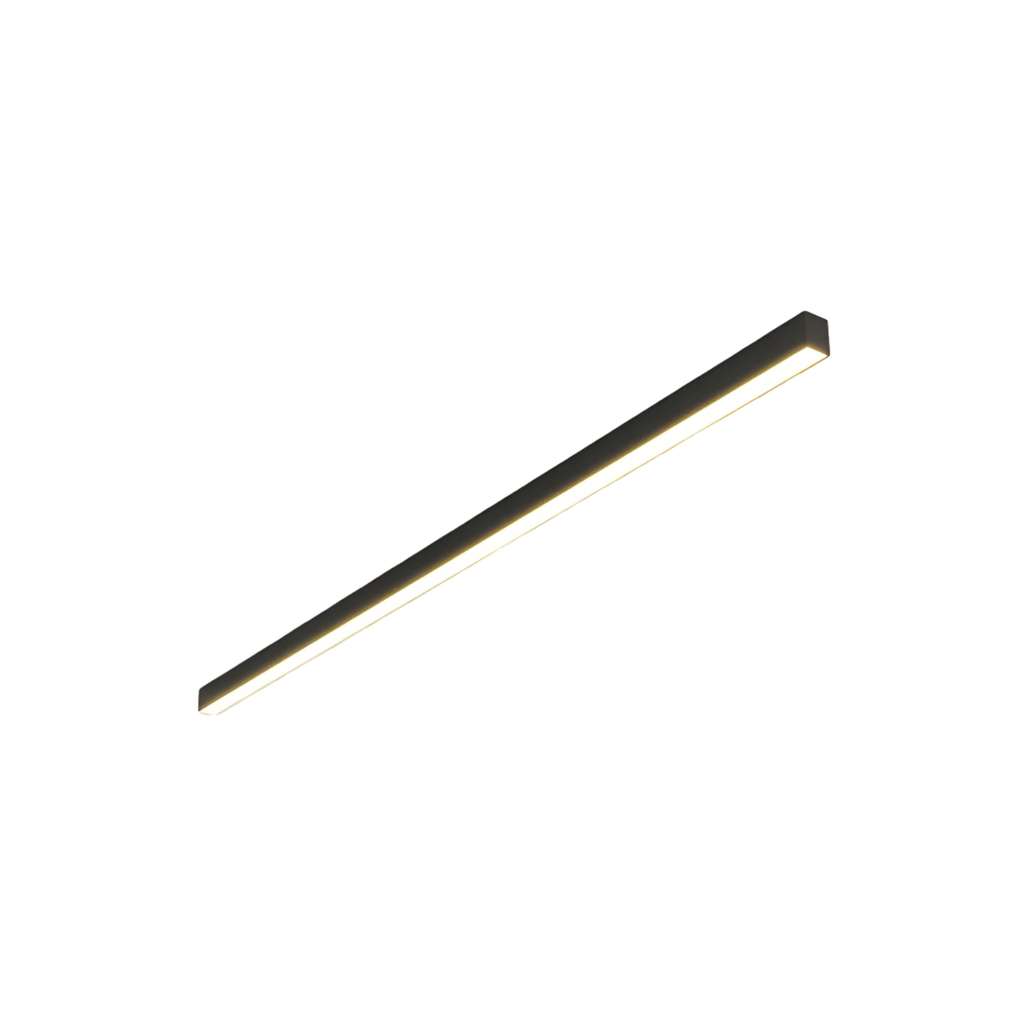LED Plafondlamp Smal Modern Aluminium Zwart Wit 60-120cm