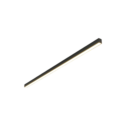 LED Plafondlamp Smal Modern Aluminium Zwart Wit 60-120cm