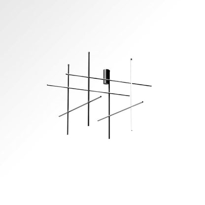 Gridline Kroonluchter LED Aluminium Goud Zwart Woonkamer Eetkamer 3000K 4000K 6000K Modulair Lijnarmatuur Plafondlamp