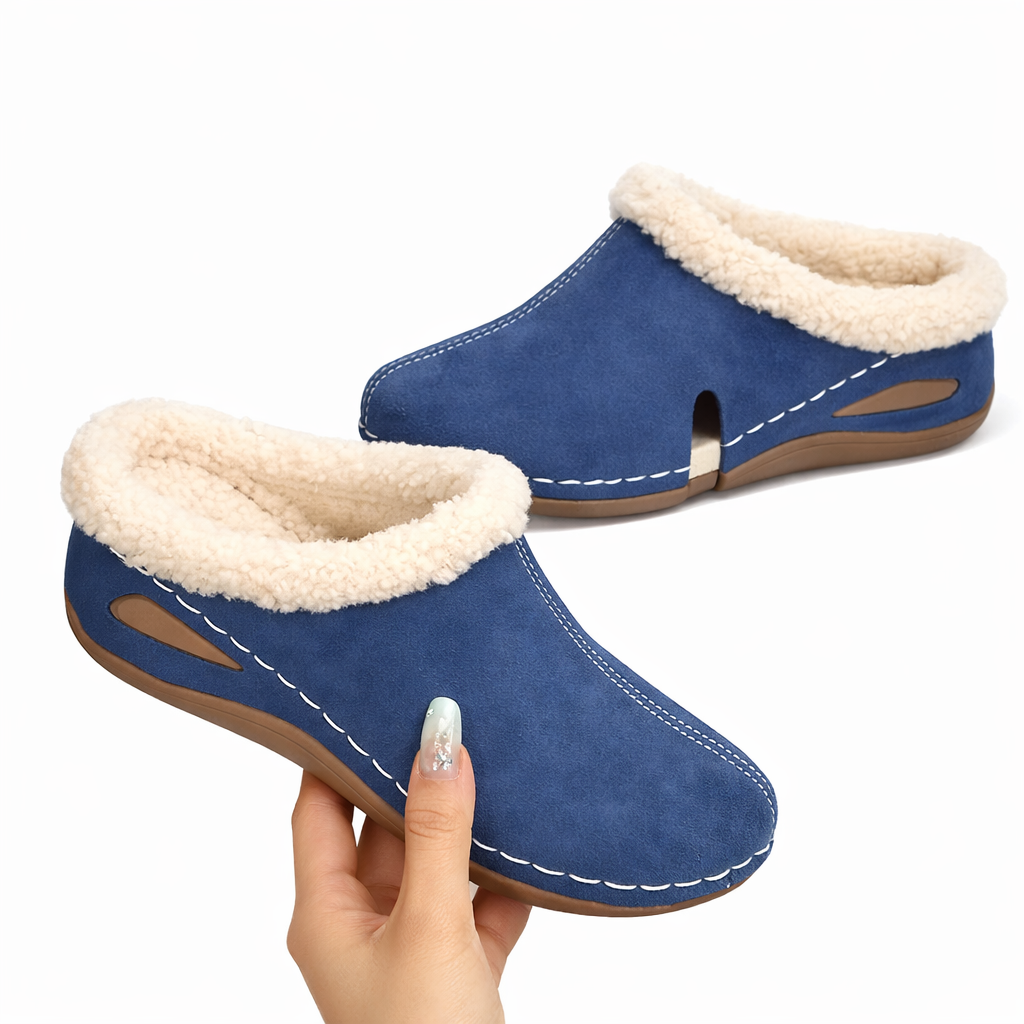 Orthopedische Dames Pantoffelschoenen Comfortabel en Warm
