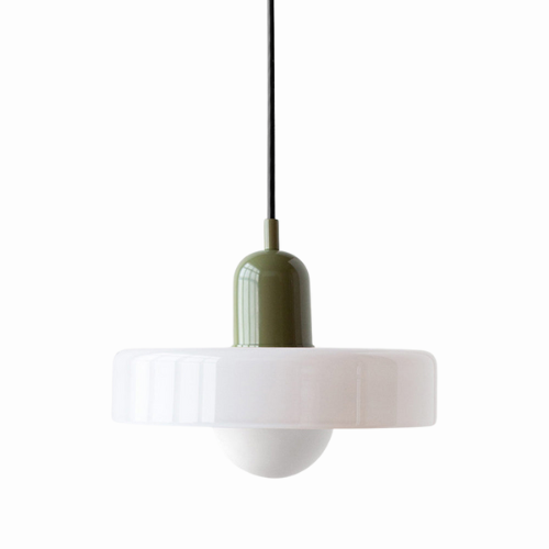 Verstelbare Glazen Hanglamp met Bauhaus-Design – Eetkamer en Woonkamer Verlichting