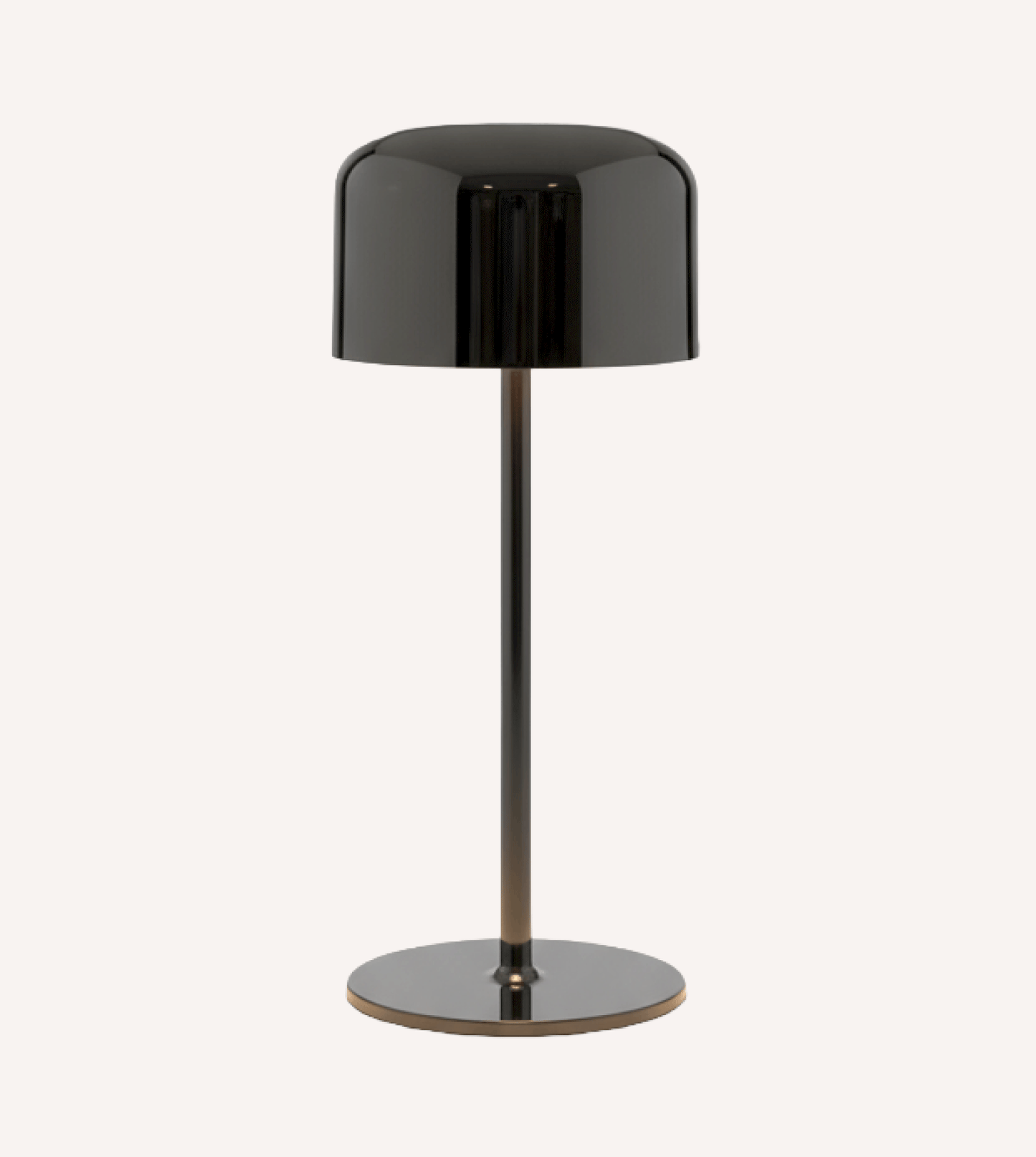 Draadloze Tafellamp LED Oplaadbaar Touch Dimbaar IP54 21cm Chroom
