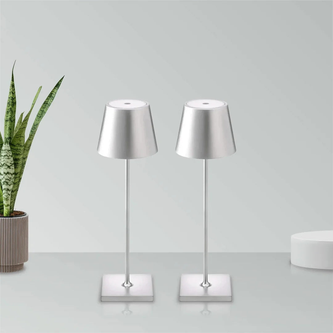 Oplaadbare LED Tafellamp Draadloos met Ingebouwde Batterij – Dimbaar Aanraakbediening 3000K-6000K 550 lm
