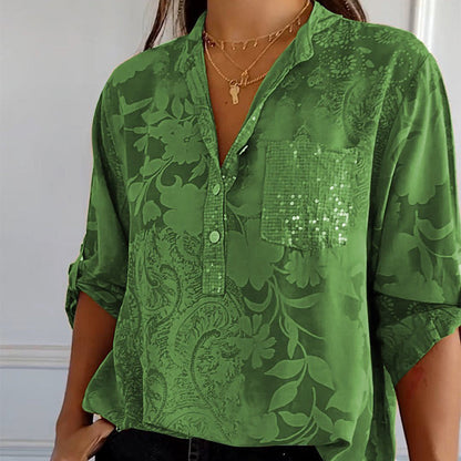Elegante Vrouwelijke Blouse Comfy Stijl