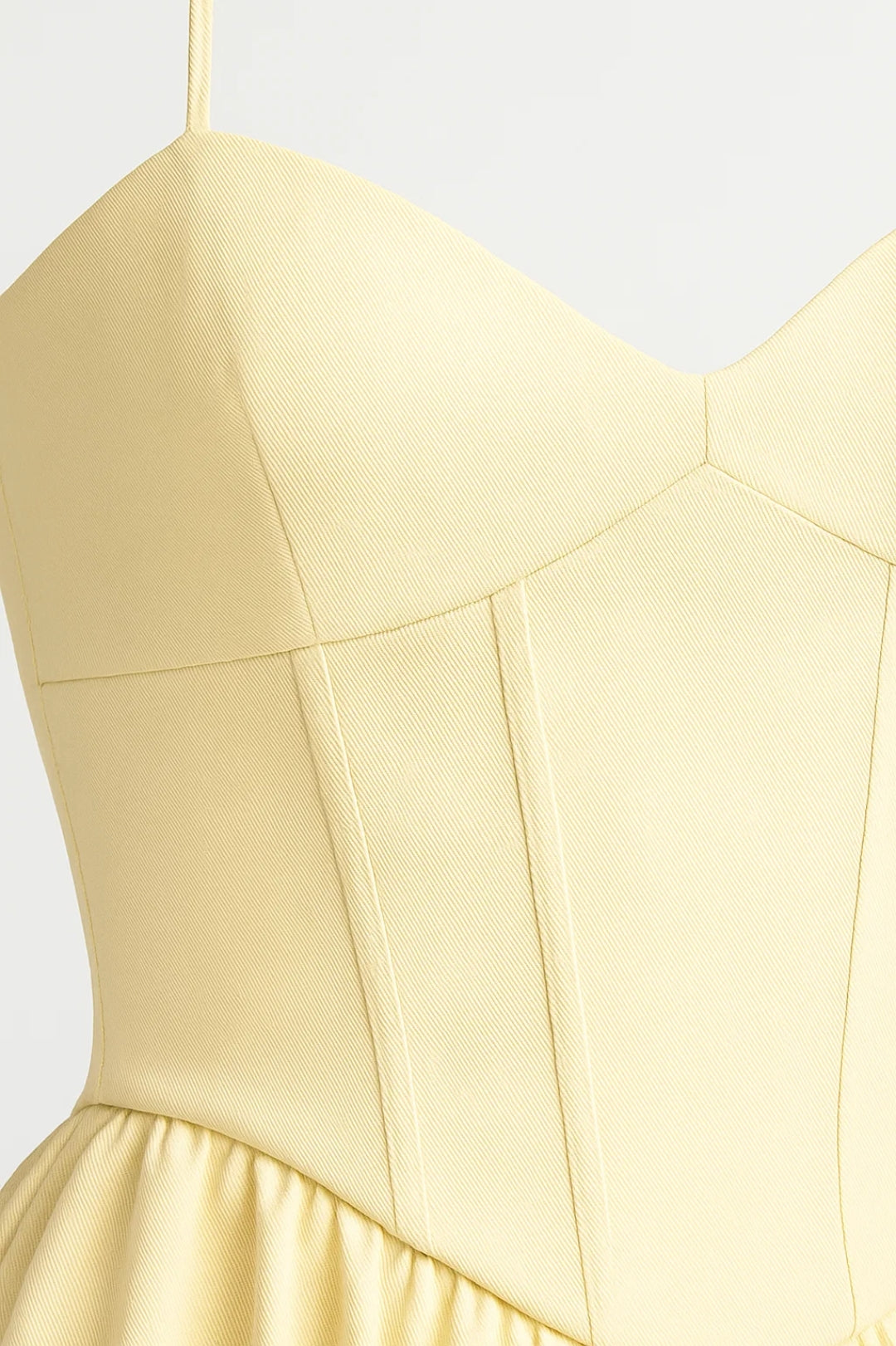 Midi Jurk Dames - Elegant Corsetjurk met Wijde Rok