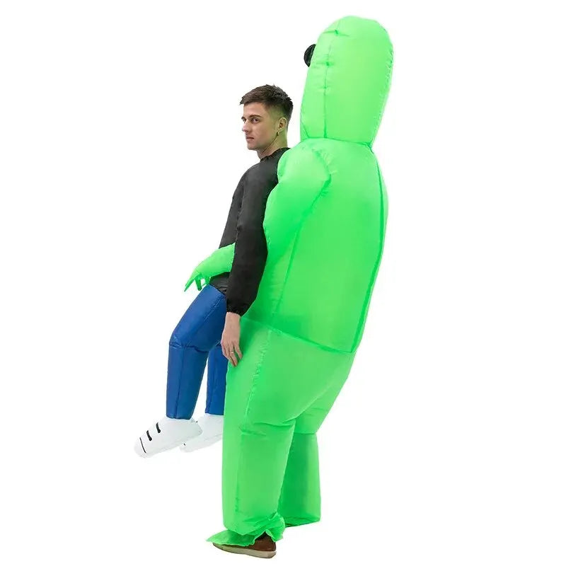Alien Kostuum Halloween Gonflabele Pak