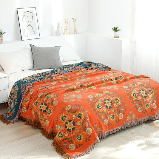 Luxe Plaid Deken – Zacht Woondeken met Tijdloos Design voor Bank en Bed