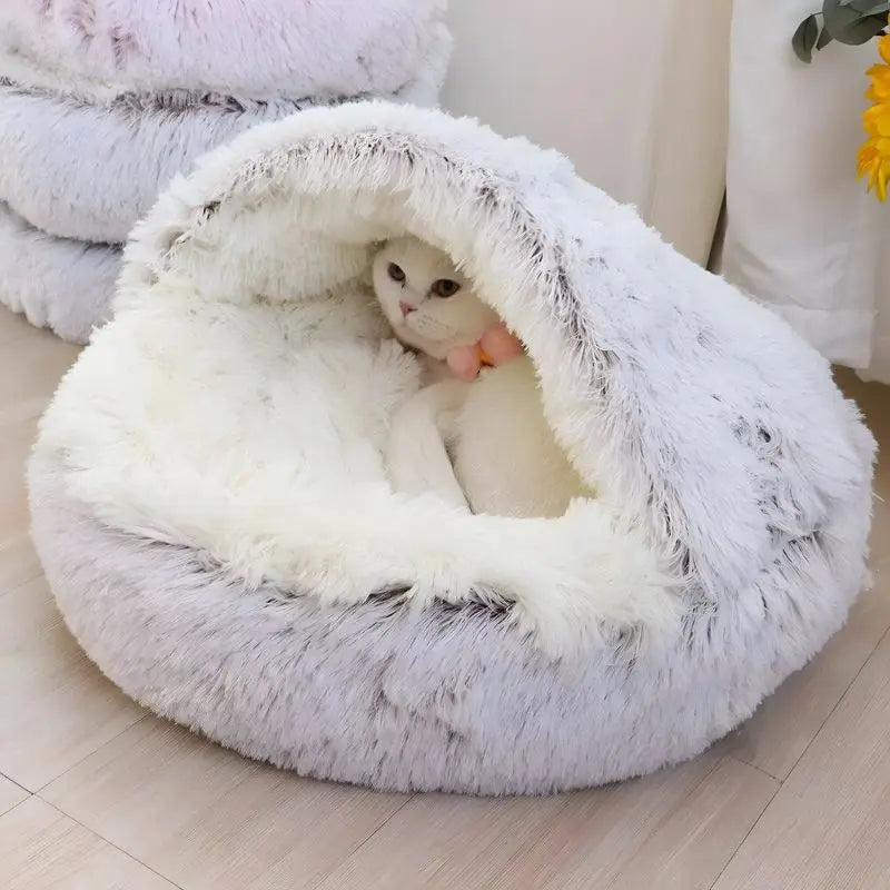 Hondenmand Pluche Zacht Antislip Kat Hond Slaapmand Warm Kattenmand Luxe