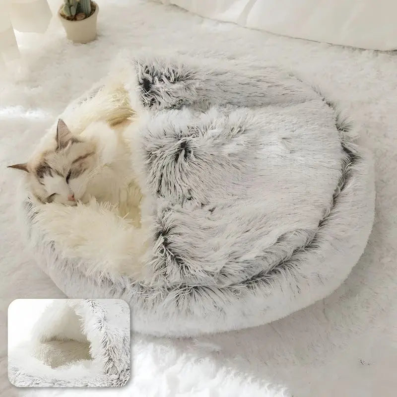 Hondenmand Pluche Zacht Antislip Kat Hond Slaapmand Warm Kattenmand Luxe