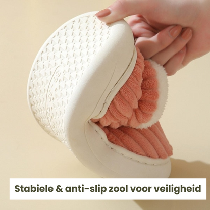 Pantoffels Pile Zacht en Warm Met Fodera