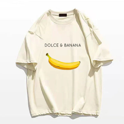 Calvin Heren T-shirt met Banaan Print