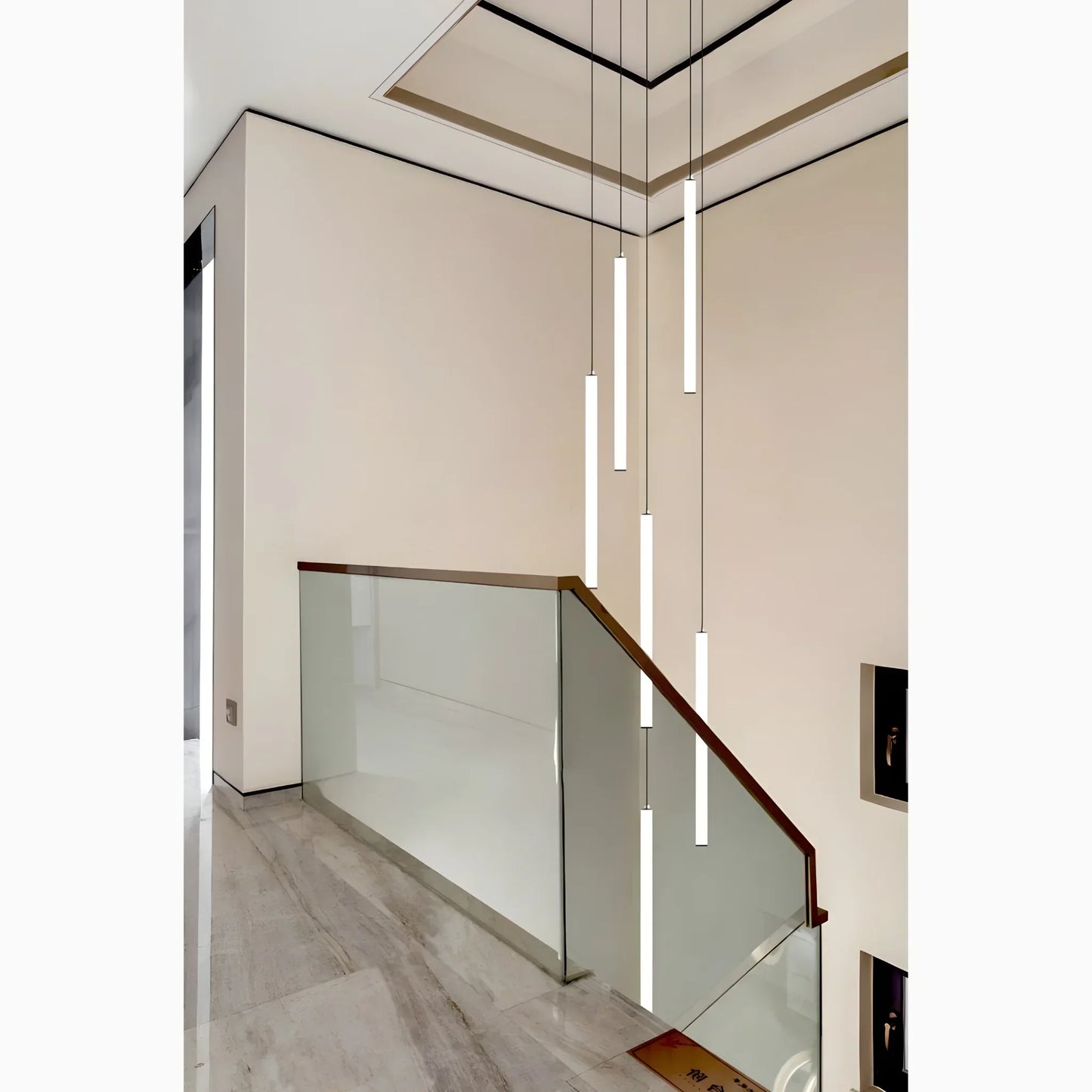 Trap Hanglamp Hoog Plafond Spiraal LED Meerdere Lichts Modern