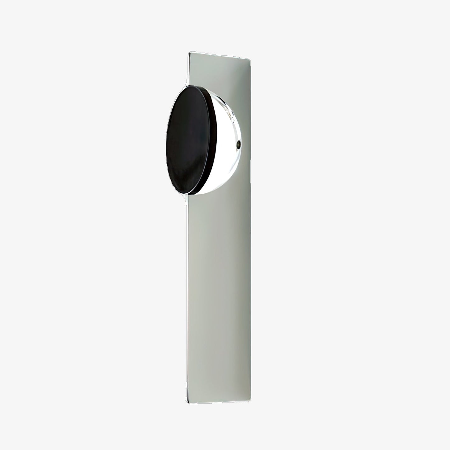 Kinetic Shadow Wandlamp Sculptuur met Verchroomde Schaduwprojectie