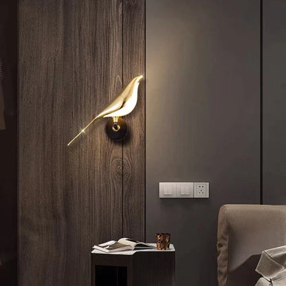 Wandlamp Vogel Design LED Magnetisch Draaibaar Warm Neutraal Koud Licht Woonkamer Decoratief