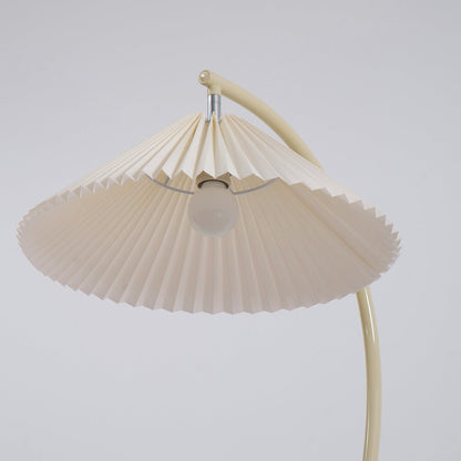 Geplooide Vloerlamp met Stoffen Kap – Modern Design Zwart Beige Groen Goud – 155cm Hoog E26/E27 – Dimbaar