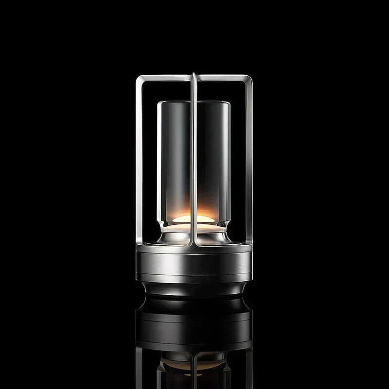 Elegante Tafellamp Kristalglas Dimbaar 3 Lichtinstellingen Oplaadbaar 18 Uur Batterij Draadloos 2600mAh Voor Woonkamer Slaapkamer Kantoor Buiten