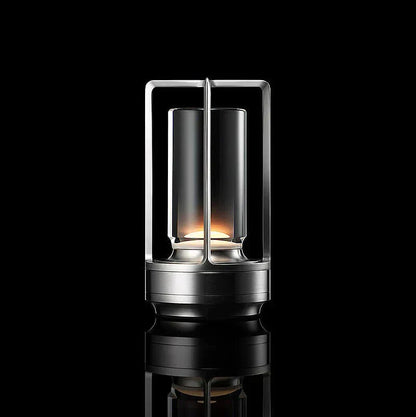 Elegante Tafellamp Kristalglas Dimbaar 3 Lichtinstellingen Oplaadbaar 18 Uur Batterij Draadloos 2600mAh Voor Woonkamer Slaapkamer Kantoor Buiten