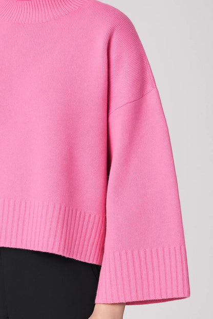 Dames Trui Relaxed Fit met Brede Mouwen Casual