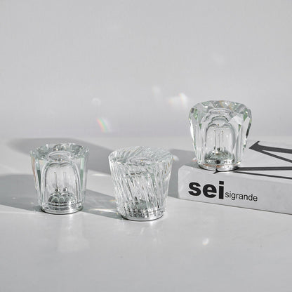 Diamant Kristal Tafellamp met Ingebouwde Accu – Draadloos & Dimbaar – Ø 8,2 cm × H 9 cm