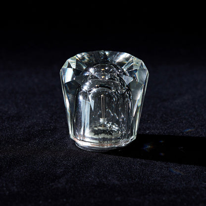 Diamant Kristal Tafellamp met Ingebouwde Accu – Draadloos & Dimbaar – Ø 8,2 cm × H 9 cm