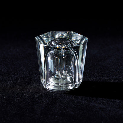 Diamant Kristal Tafellamp met Ingebouwde Accu – Draadloos & Dimbaar – Ø 8,2 cm × H 9 cm