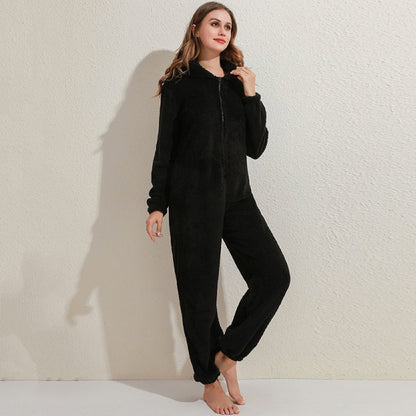 Cuddle Volwassenen Fleece Onesie | Superzacht met Berenoortjes 4