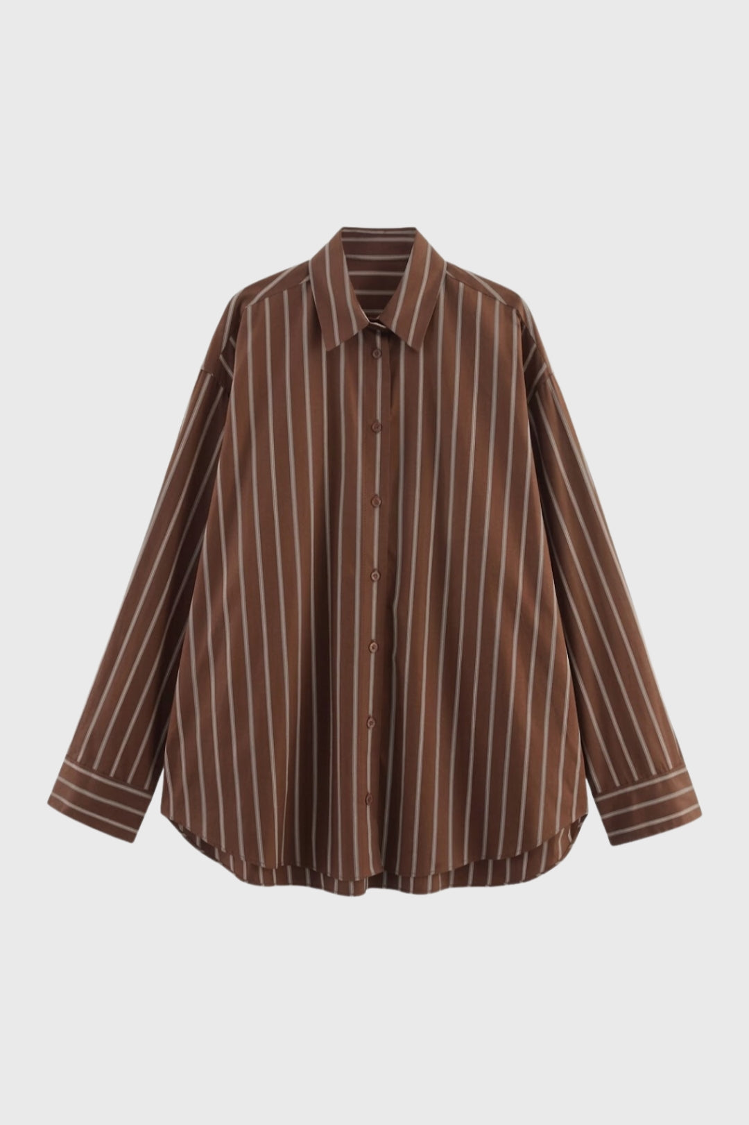 Dames Blouse Oversized Losse Fit met Knoopsluiting