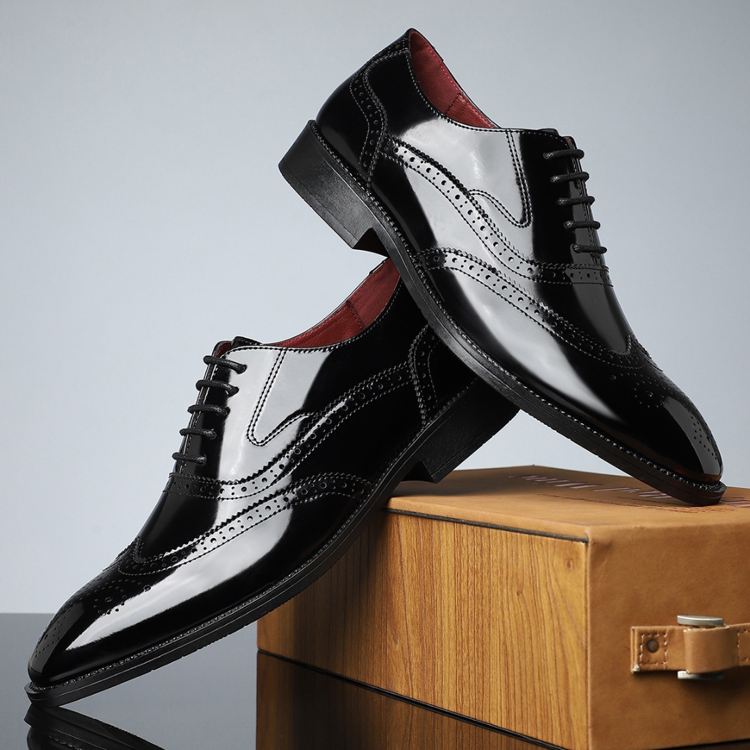 Cylas | Elegant Comfortabele Heren Schoenen Brogues 1
