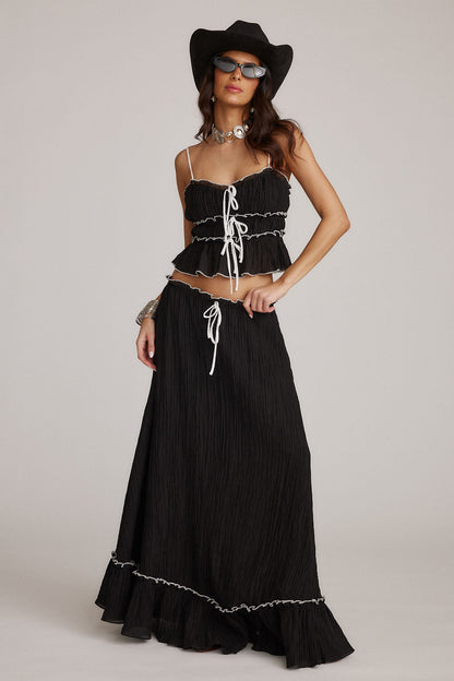 Dames Zomerset Tweedelig – Top en Lange Rok Zomercollectie