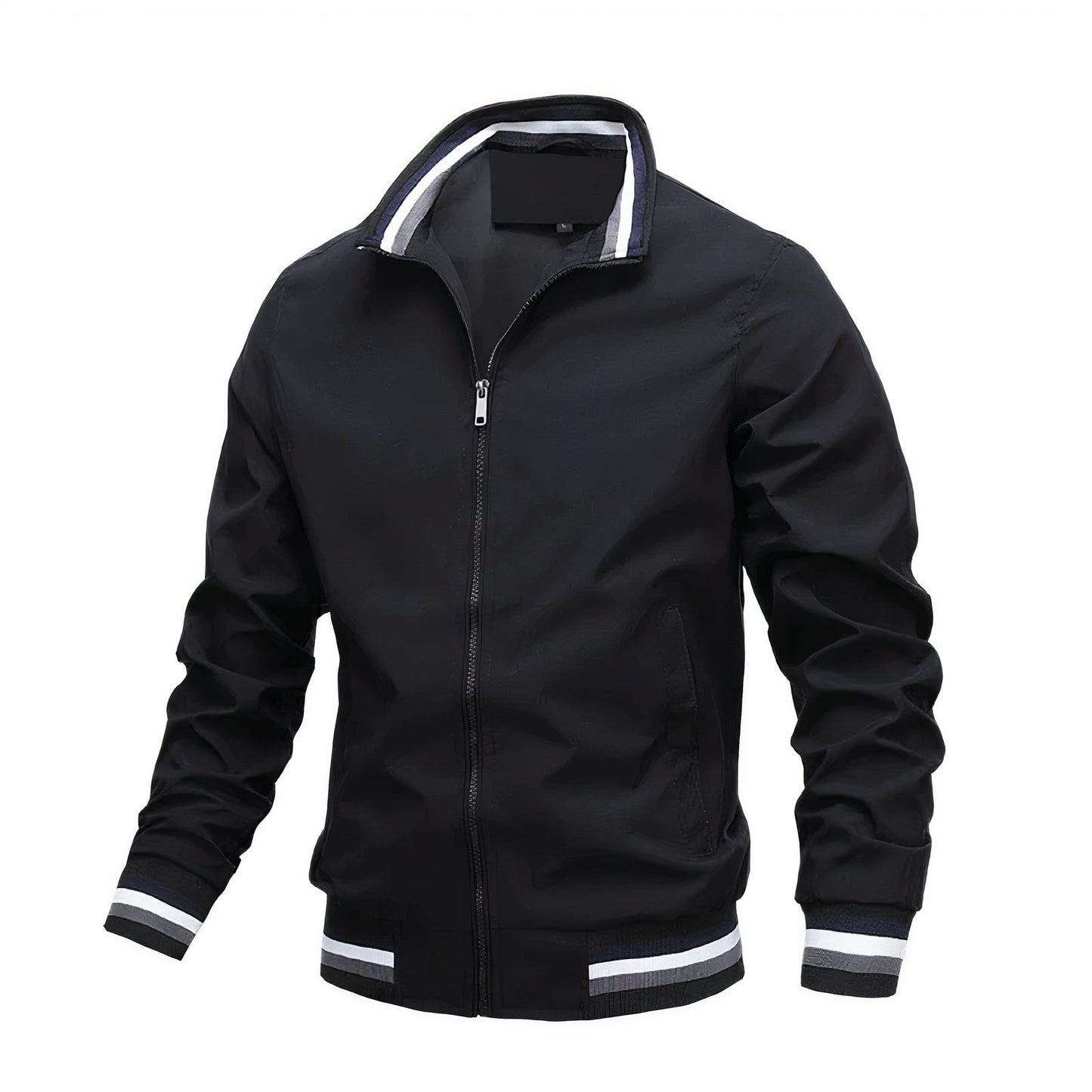 Lente Bomberjack Heren Donkerblauw Lichtgewicht