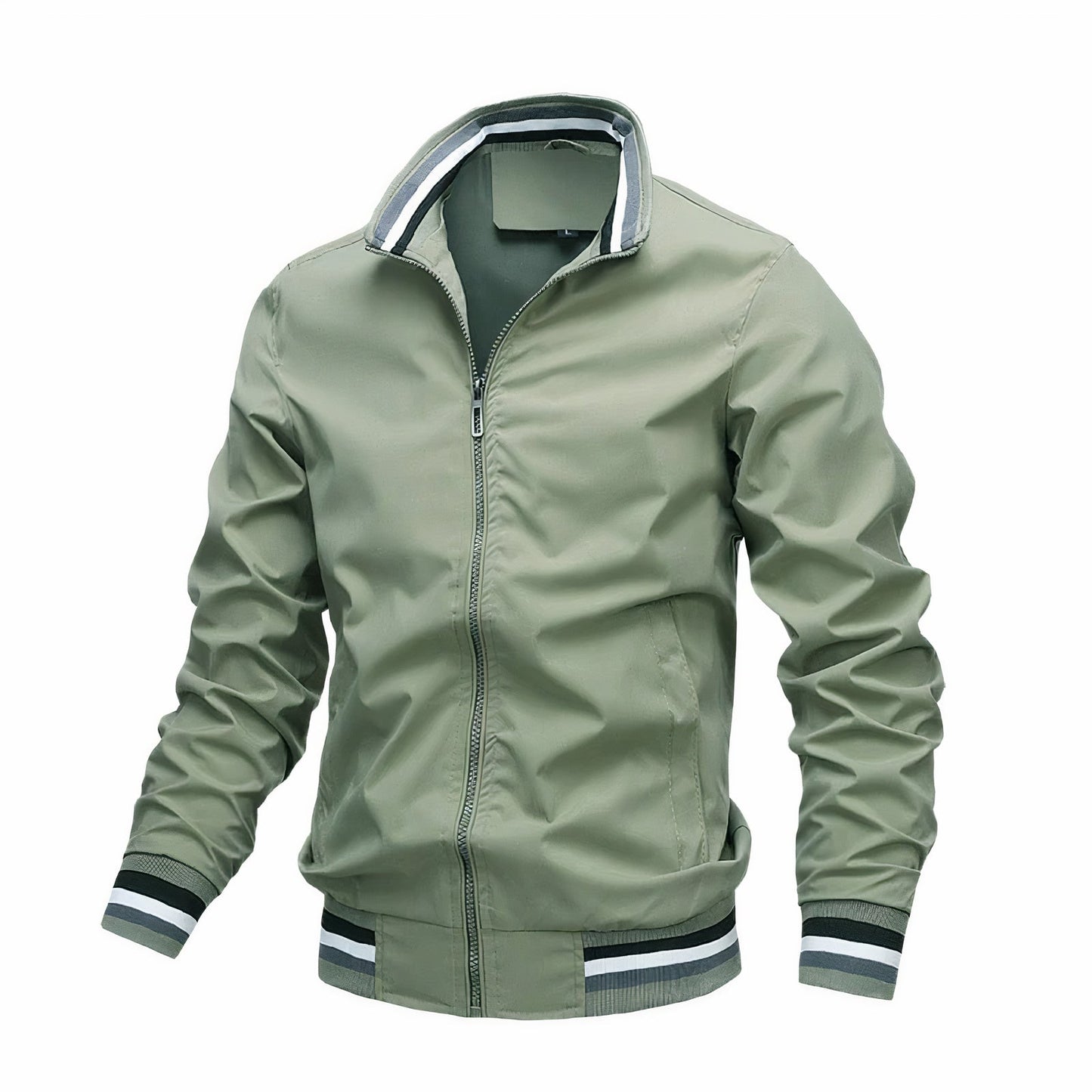 Lente Bomberjack Heren Donkerblauw Lichtgewicht