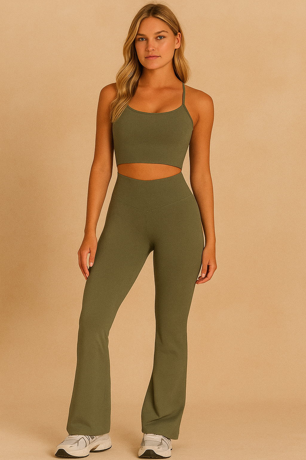 Yoga Outfit Dames Sneldrogend 2-Delig Sportkleding