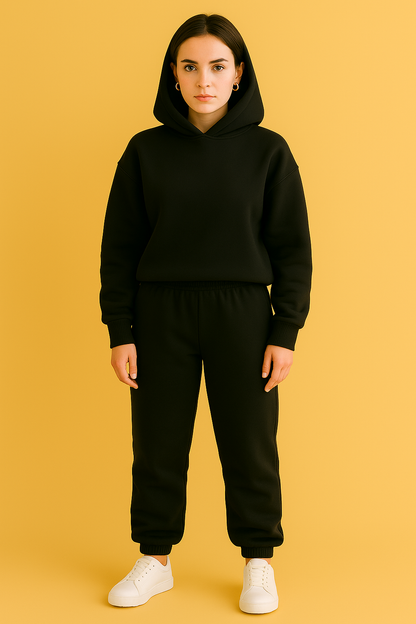 Dames Jogging Set Capuchon Zacht en Comfortabel