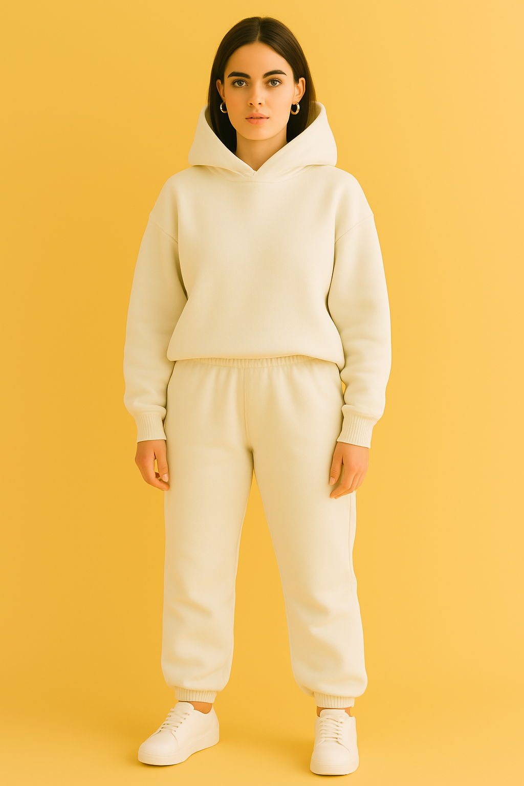 Dames Jogging Set Capuchon Zacht en Comfortabel