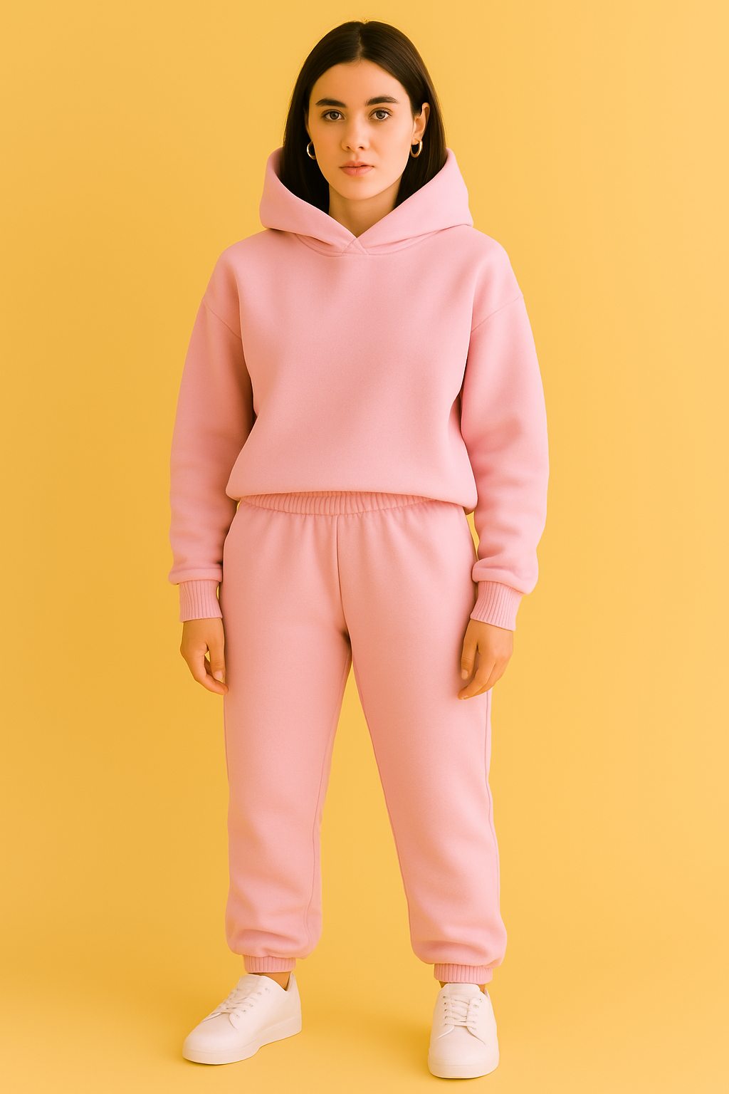 Dames Jogging Set Capuchon Zacht en Comfortabel
