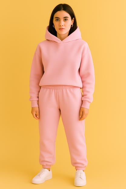 Dames Jogging Set Capuchon Zacht en Comfortabel