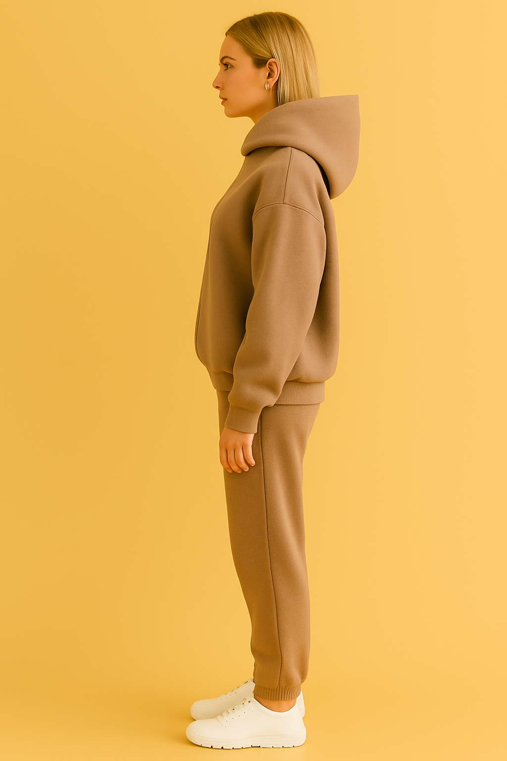 Dames Jogging Set Capuchon Zacht en Comfortabel