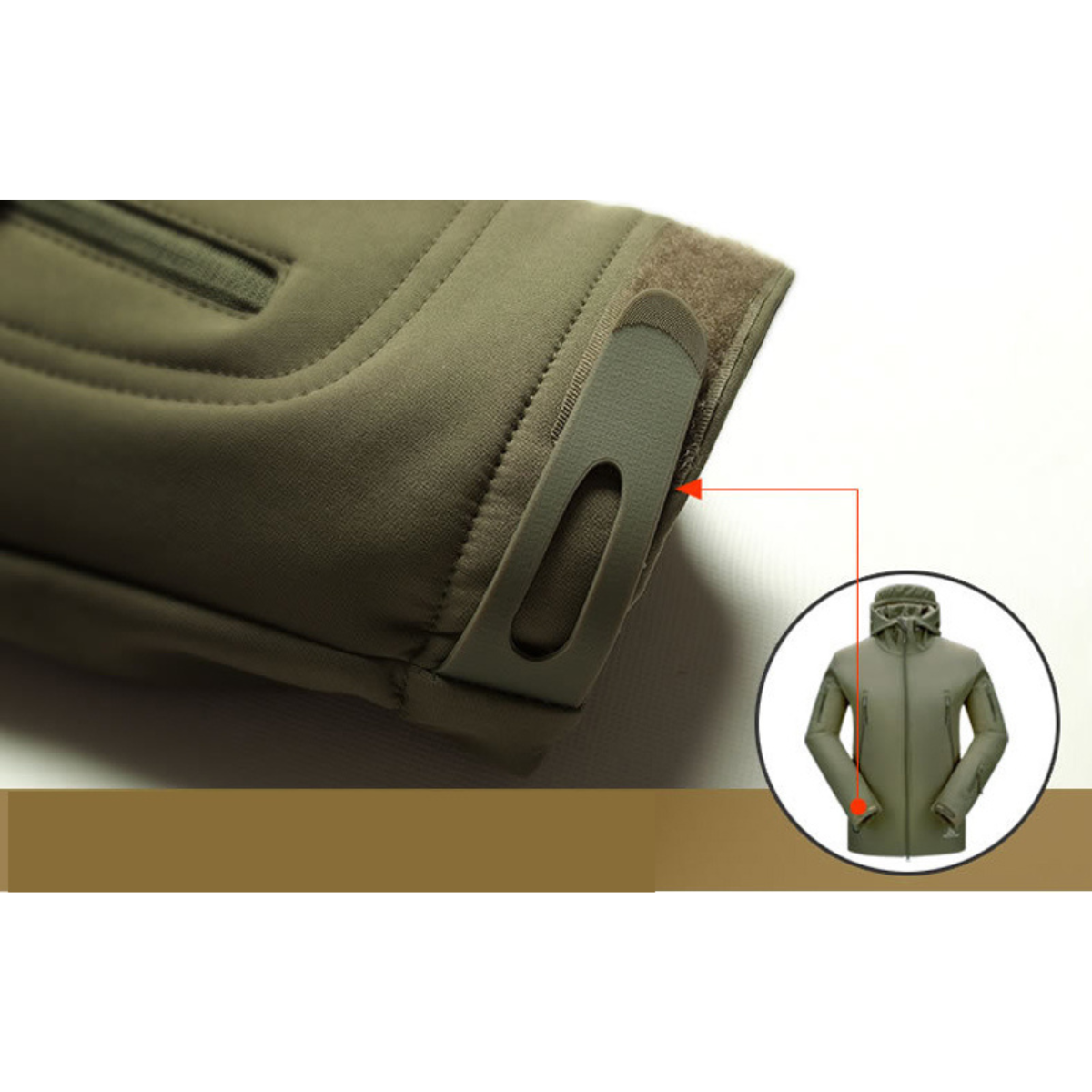 Waterdichte Outdoor Jas met Capuchon Regenjas Dawson