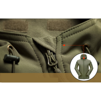 Waterdichte Outdoor Jas met Capuchon Regenjas Dawson