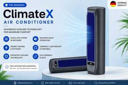 Compacte Wandventilator met Koelfunctie 2000mAh Oplaadbaar Bladloos Ontwerp voor Thuis Kantoor Slaapkamer