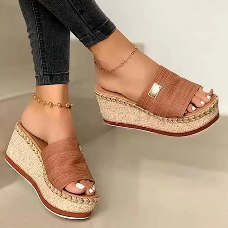 Comfortabele Rotan Zomersandalen voor Dames
