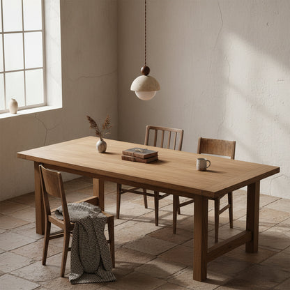 Design Hanglamp van Travertin en Glas – Moderne Verlichting met Warm Licht