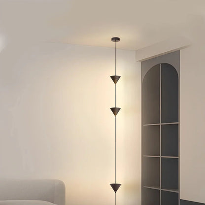 Vloer Tot Plafond Lamp LED 3,5 Meter Verstelbaar Woonkamer Slaapkamer Minimalistische Staande Designlamp Accentverlichting Thuiskantoor